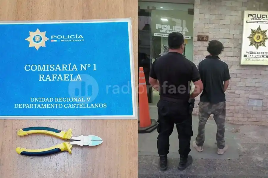 Graves destrozos y pérdida de agua en un jardín de la ciudad: detuvieron a un sujeto que estaba saltando tapiales