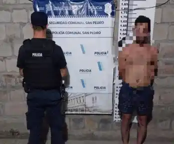 Aprehendido tras amenazar a su mamá de 65 años