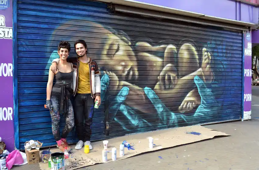 Los artistas extranjeros que se sumaron al Street Art en Rosario