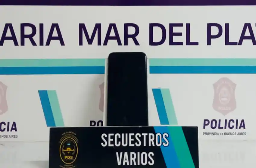 Le robaron el celular en modalidad piraña: lo vendían por redes sociales