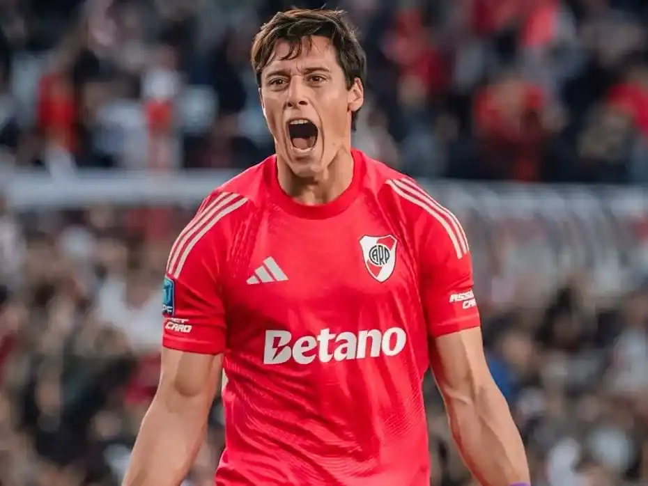 Santiago Beltrán integraría la prelista de Scaloni para el Mundial 2026. Foto: River