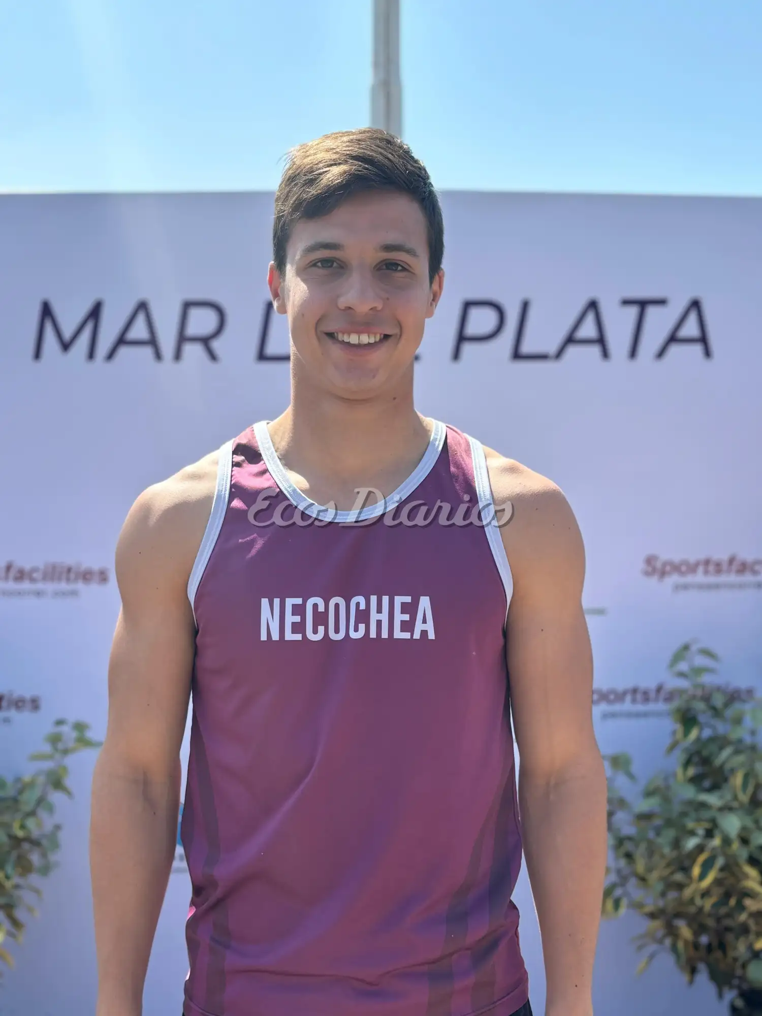 Facundo Muguiro. Segundo en su prueba