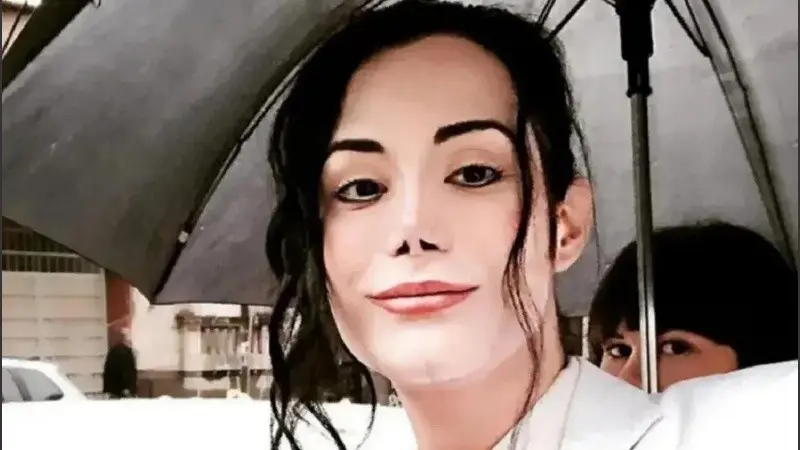 Felipe Pettinato, conocido también como el imitador de Michael Jackson.