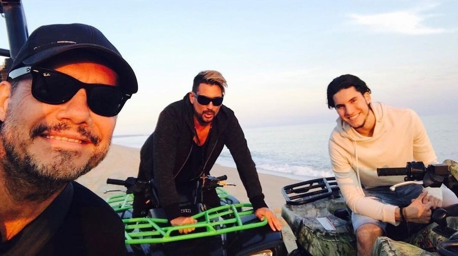 Tinelli se sacó una foto en la playa y ahora lo quieren multar