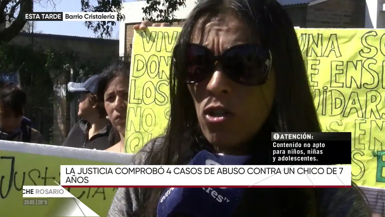 Rosario: reclamo por un nene violado por un vecino