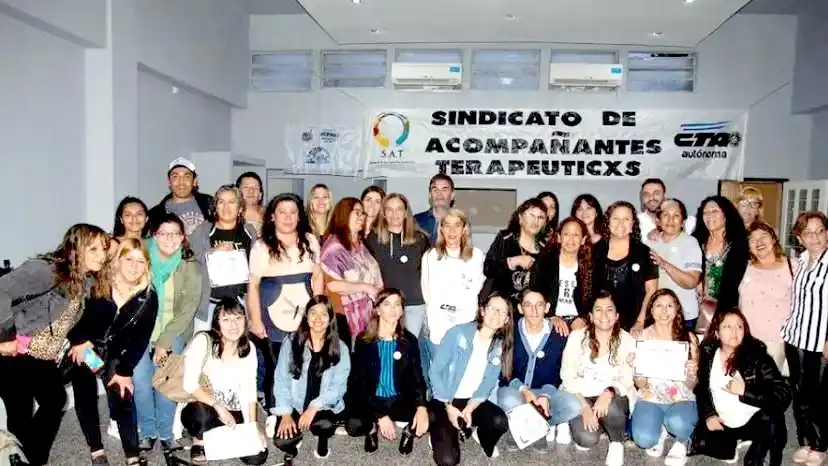 Nueva delegación. Del Sindicato de Acompañantes Terapéuticos. Ahora habrá una en Bahía Blanca.
