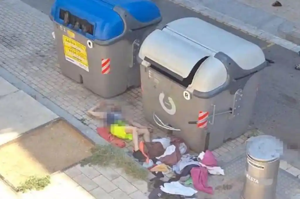 Calle Cervantes de Badalona