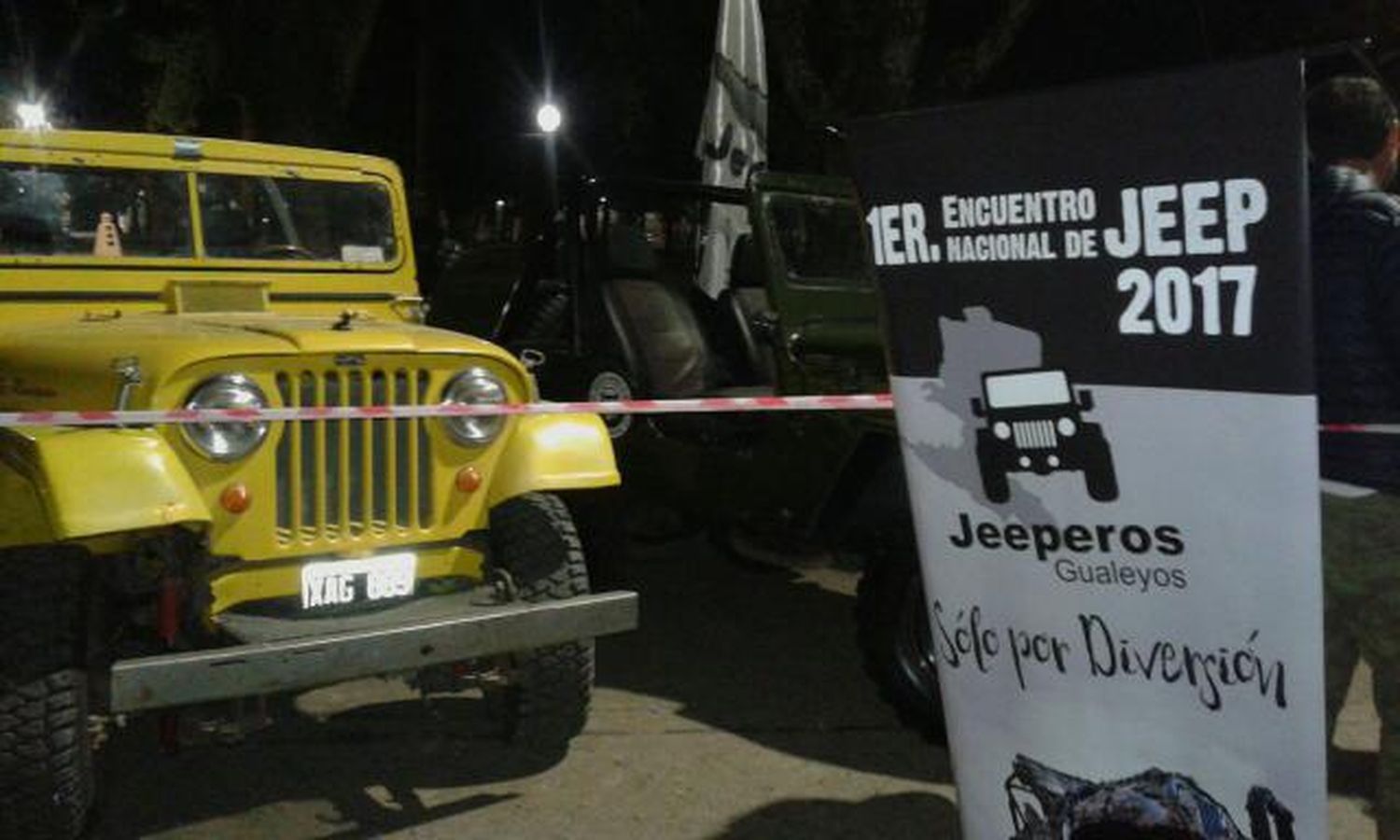 Se inauguró el  “1er Encuentro Nacional de Jeep”