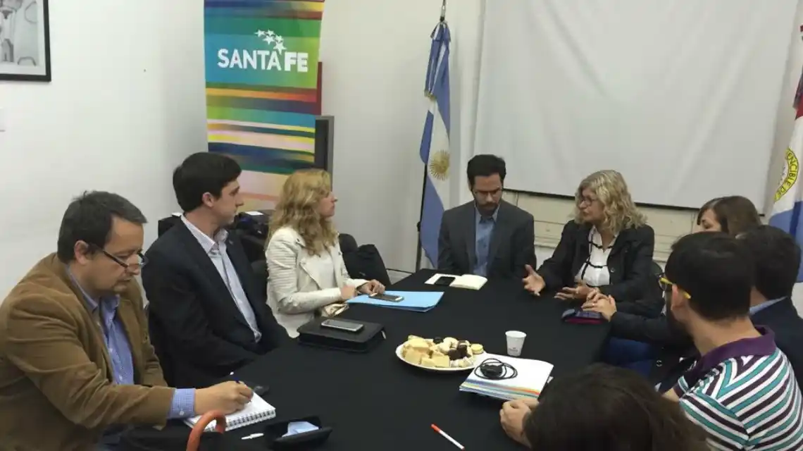Balagué analizó la futura ley de Educación junto a Axel Rivas y legisladores provinciales