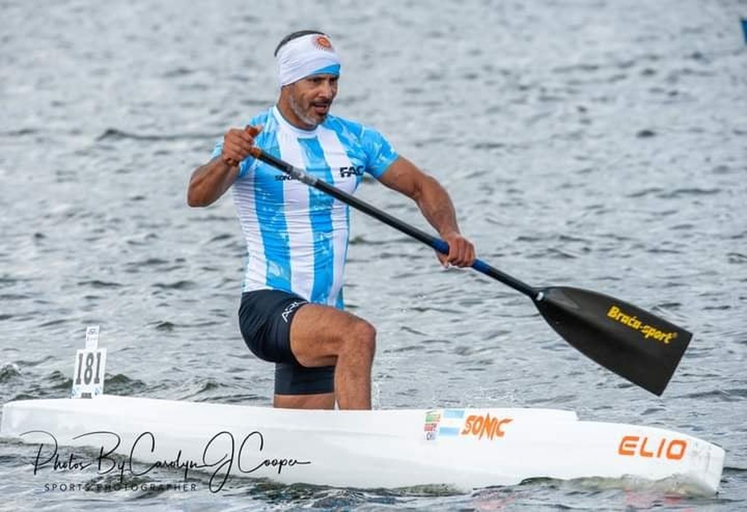 Roberto Palacios competirá por séptima vez consecutiva en un Mundial de Canotaje.