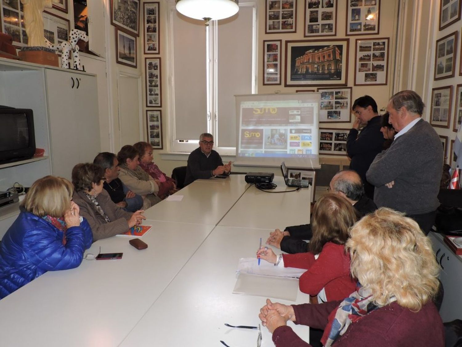 Se realizó una presentación sobre el transporte para integrantes de centros de jubilados