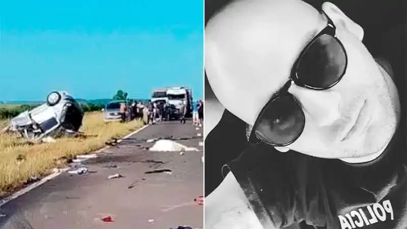 El mensaje premonitorio de hombre que murió con su familia en choque en Ruta 14