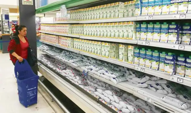 En enero, las bebidas y los lácteos sufrieron una caída en el consumo del 50%
