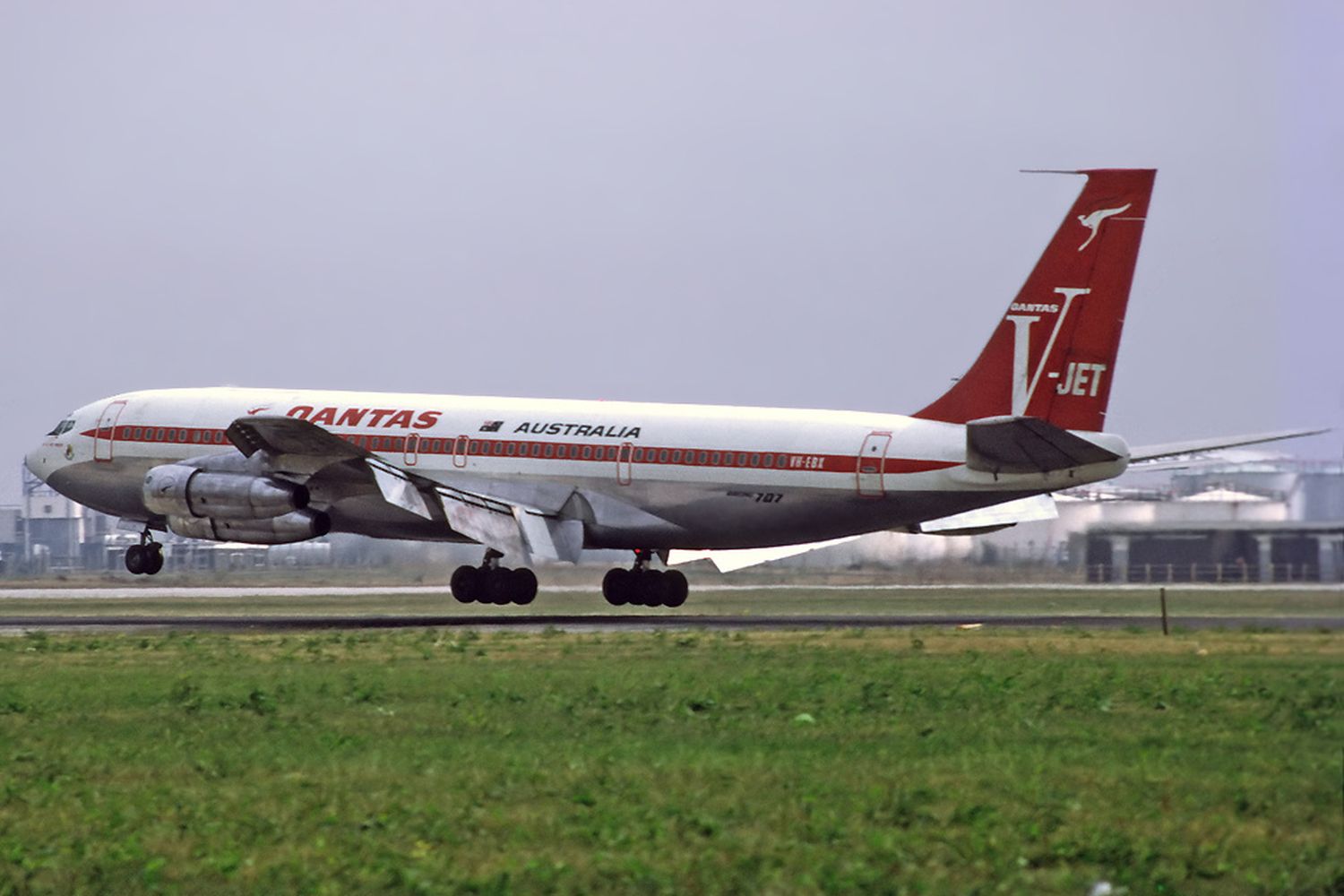#TBT: Qantas flights between Sydney and London with stopovers in Mexico and the Caribbean (1965)