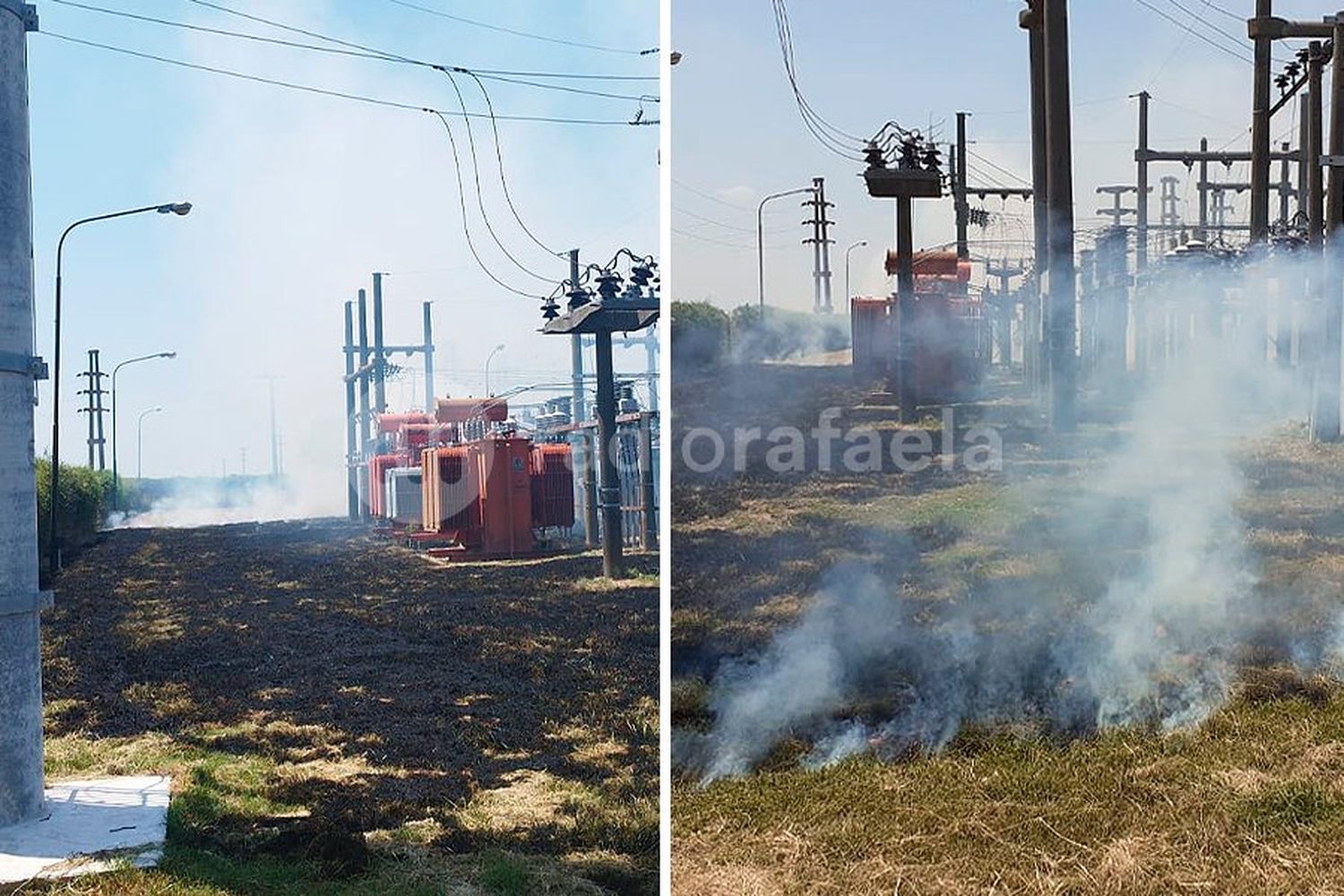 Gran susto en la planta de EPE de Bella Italia por un incendio