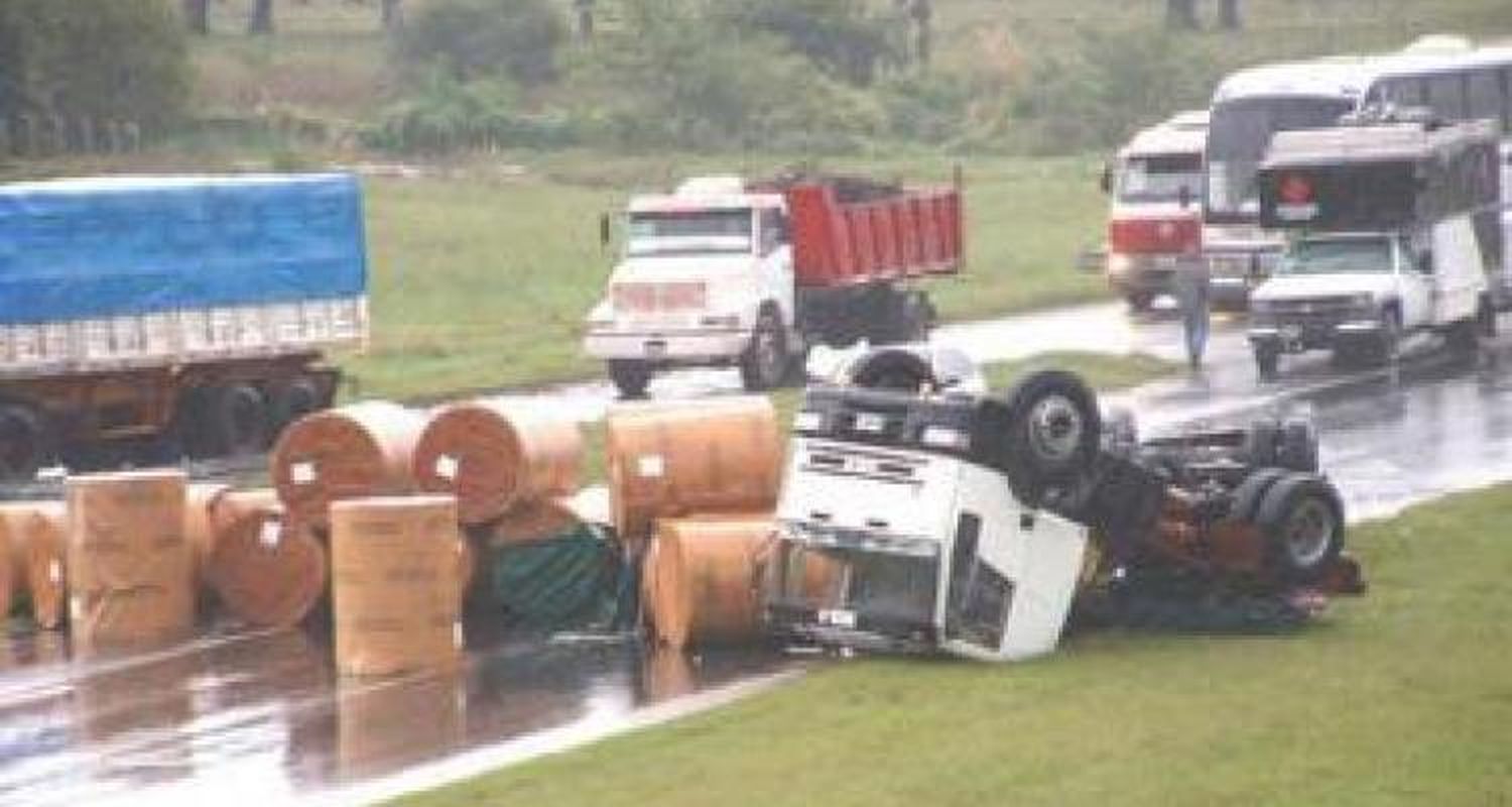 Accidente en la Panamericana
