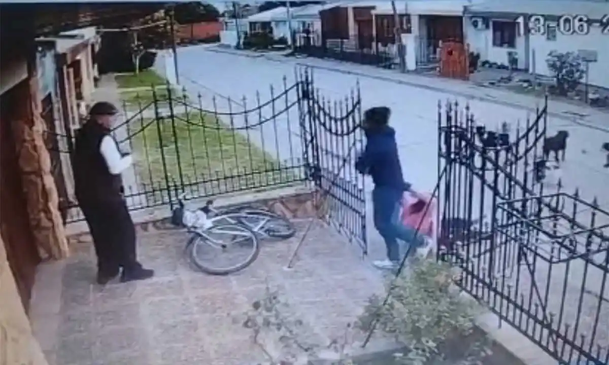 Video impactante: Así un abuelo mató a tiros a su nieto durante una pelea familiar en Bahía Blanca