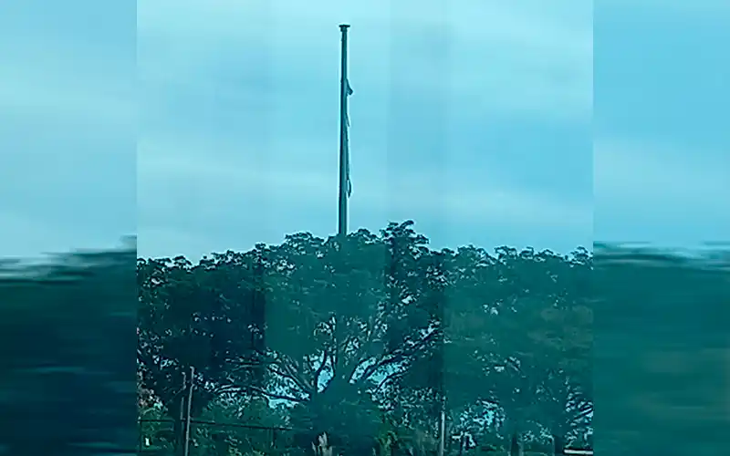 Viento: “La bandera se rompió”, avisó #786