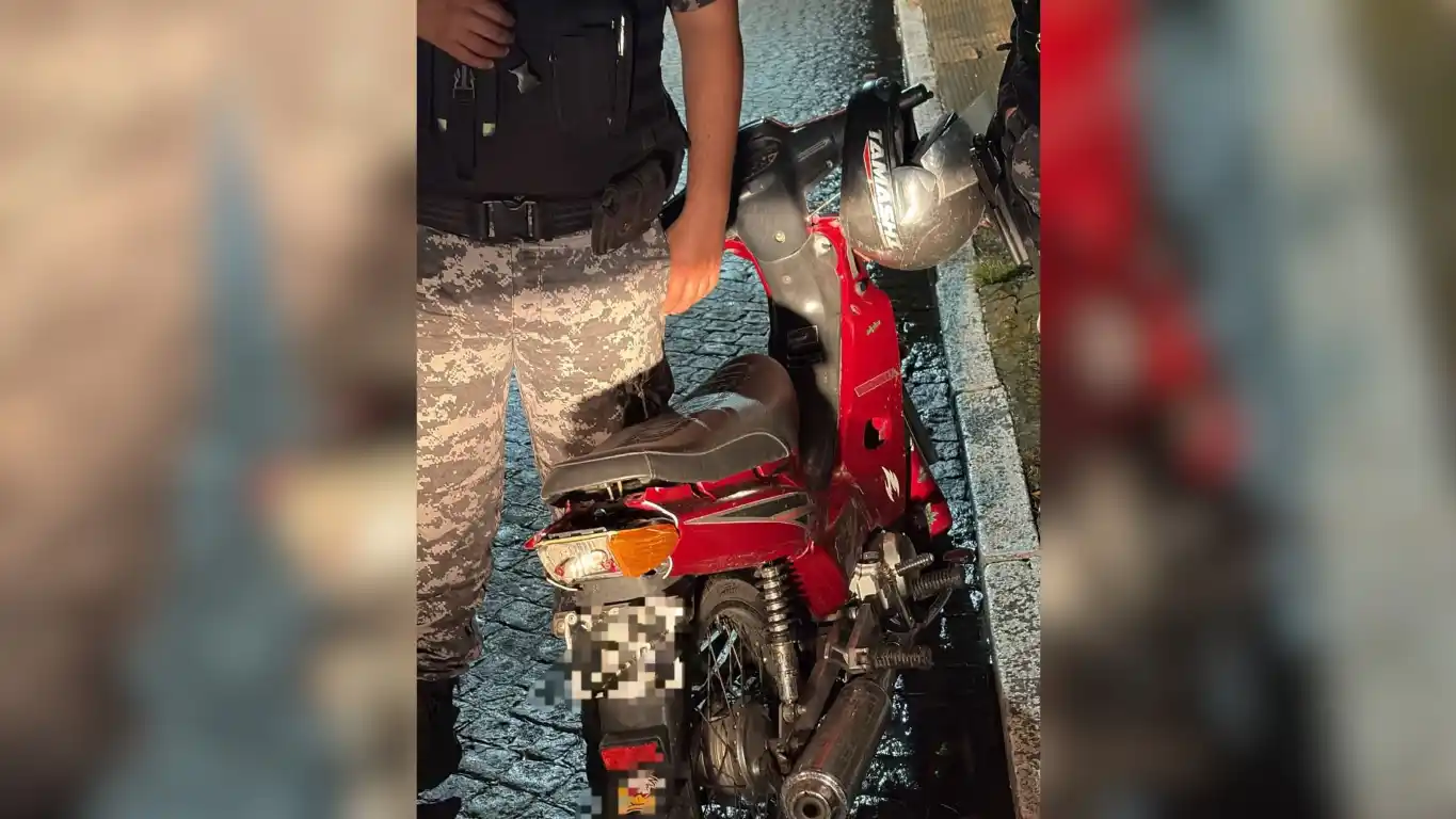 Se fugó tras un choque en barrio Sarmiento: lo encontraron y le secuestraron la moto