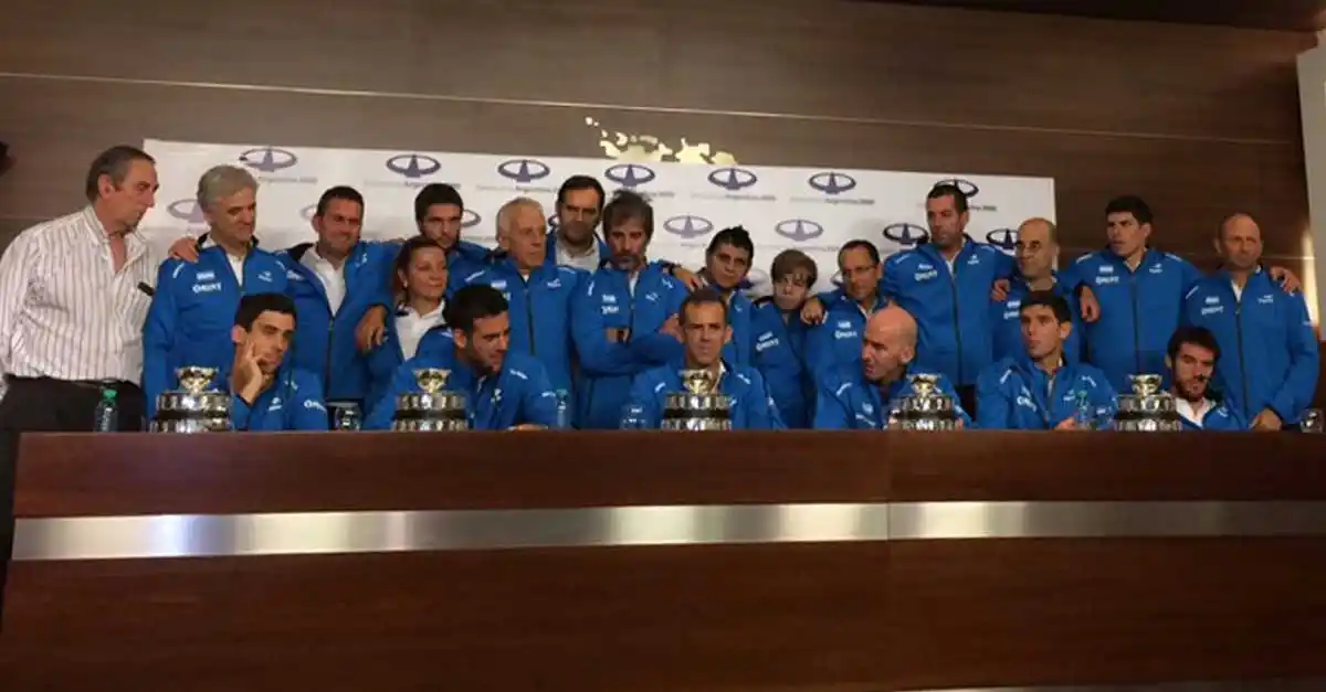 Los campeones de la Davis en Argentina: "Nos sentimos orgullosos"