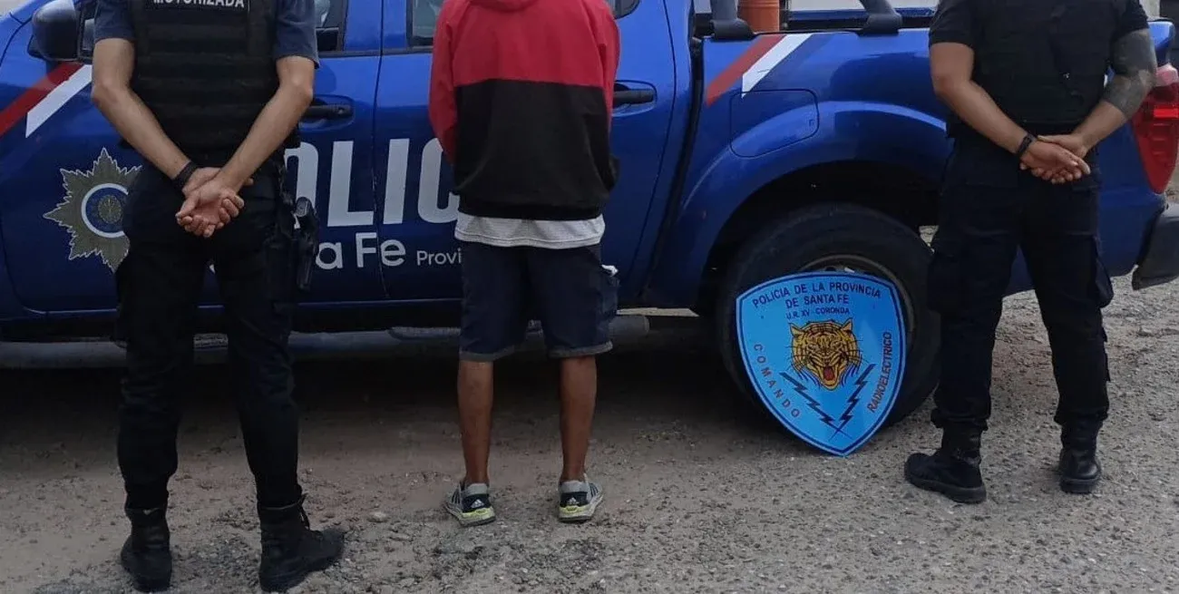 Era buscado desde setiembre, fue sorprendido en un chequeo de rutina y en la actitud que el malviviente adoptó.