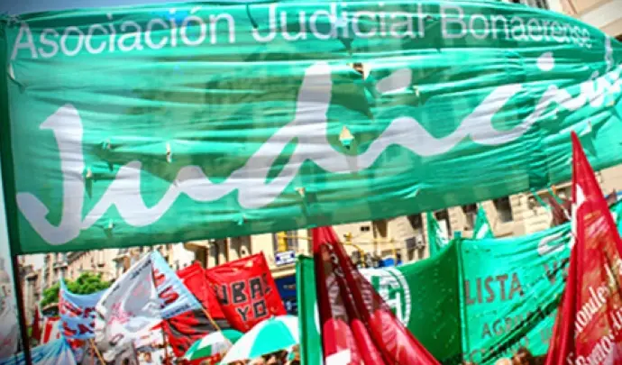 Judiciales bonaerenses van al paro el próximo miércoles
