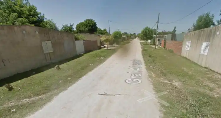 Hombre denunció que le balearon el frente de su vivienda