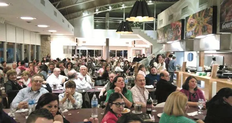 Cena empleados de Comercio