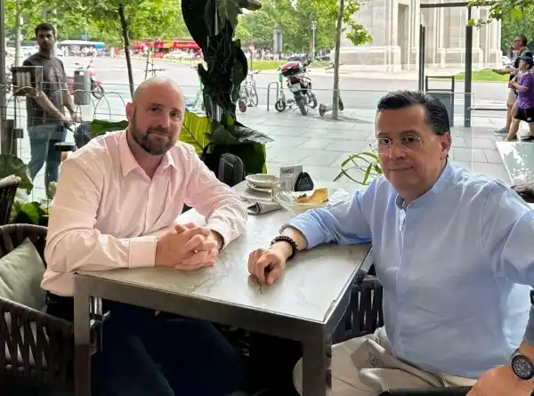 Continúan las gestiones de Pablo Nápoli: Reunión con el coordinador del Espacio Cultural Iberoamericano