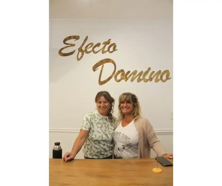 Nuevo local de Efecto Dominó en Claromecó