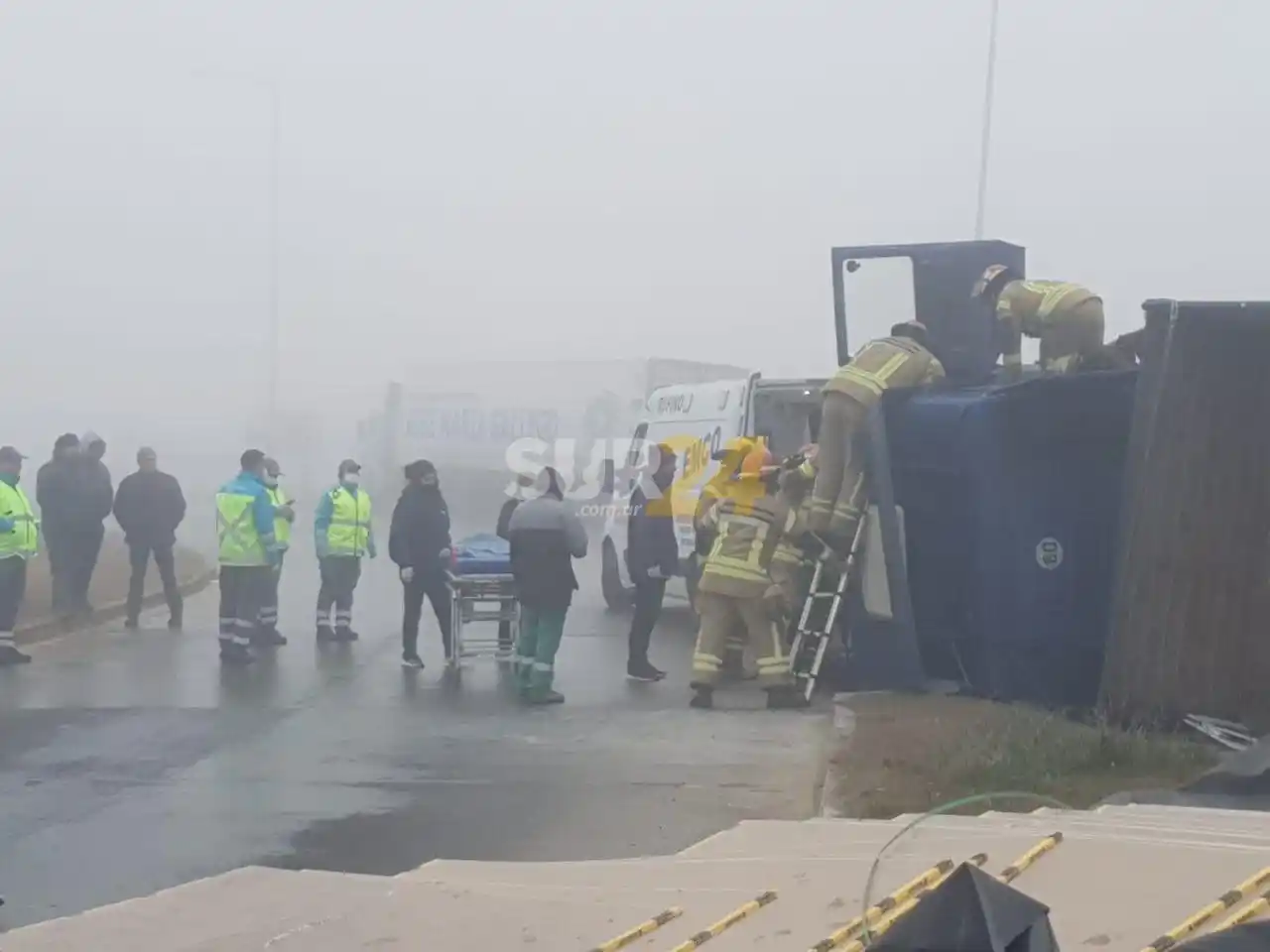 Rufino: tras el vuelco de un camión, tránsito liberado en rutas 7 y 33