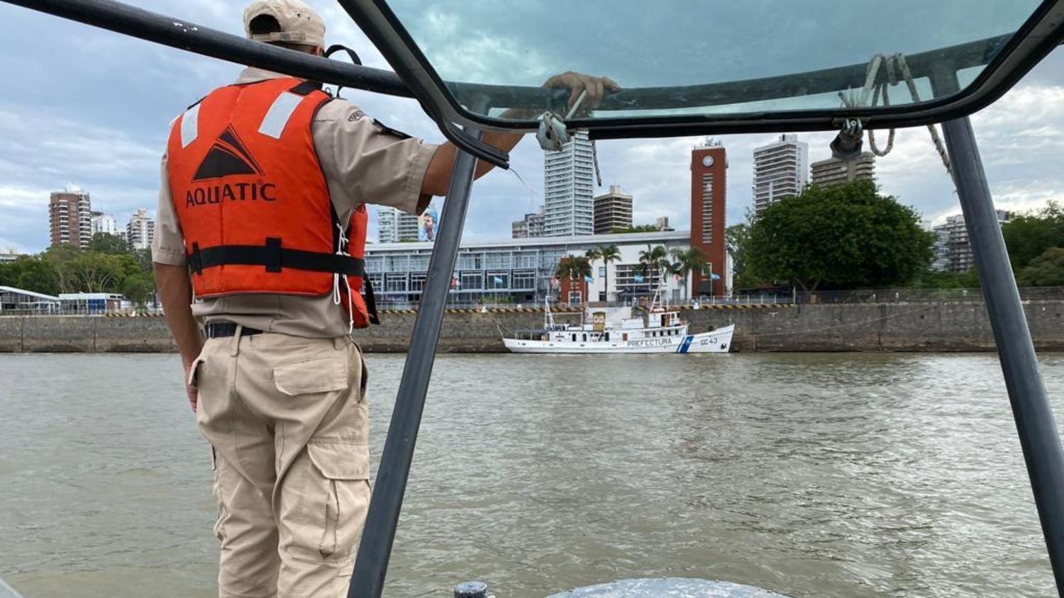 El guardacostas "Mandubí" está en Rosario: cuándo hay visitas