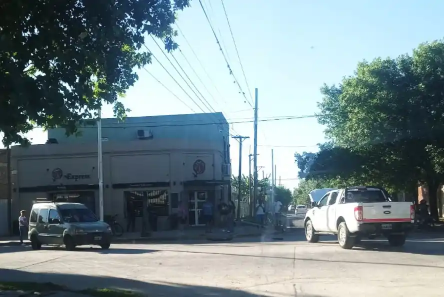 Así quedaron los vehículos involucrados en el choque.