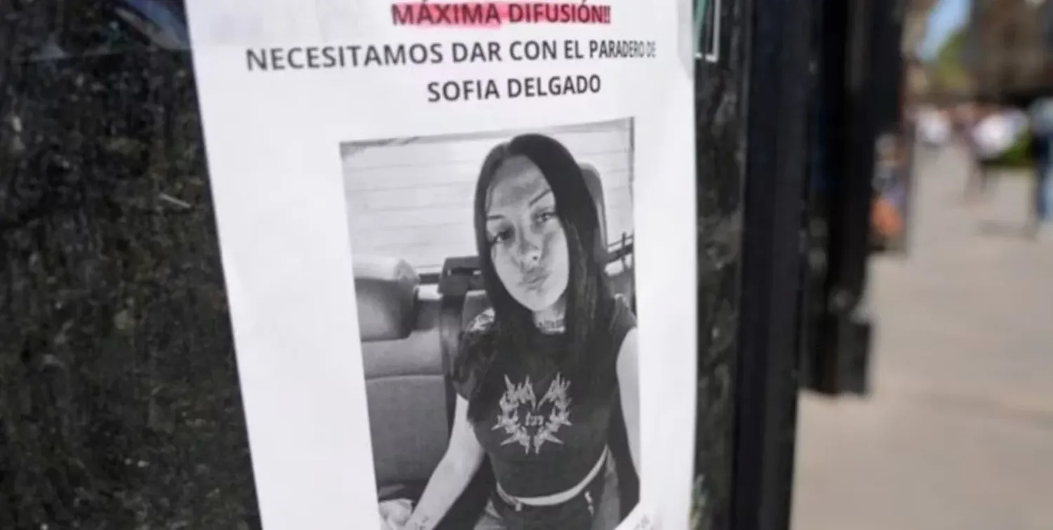 Sofía Delgado fue hallada asesinada luego de 16 días de búsqueda.