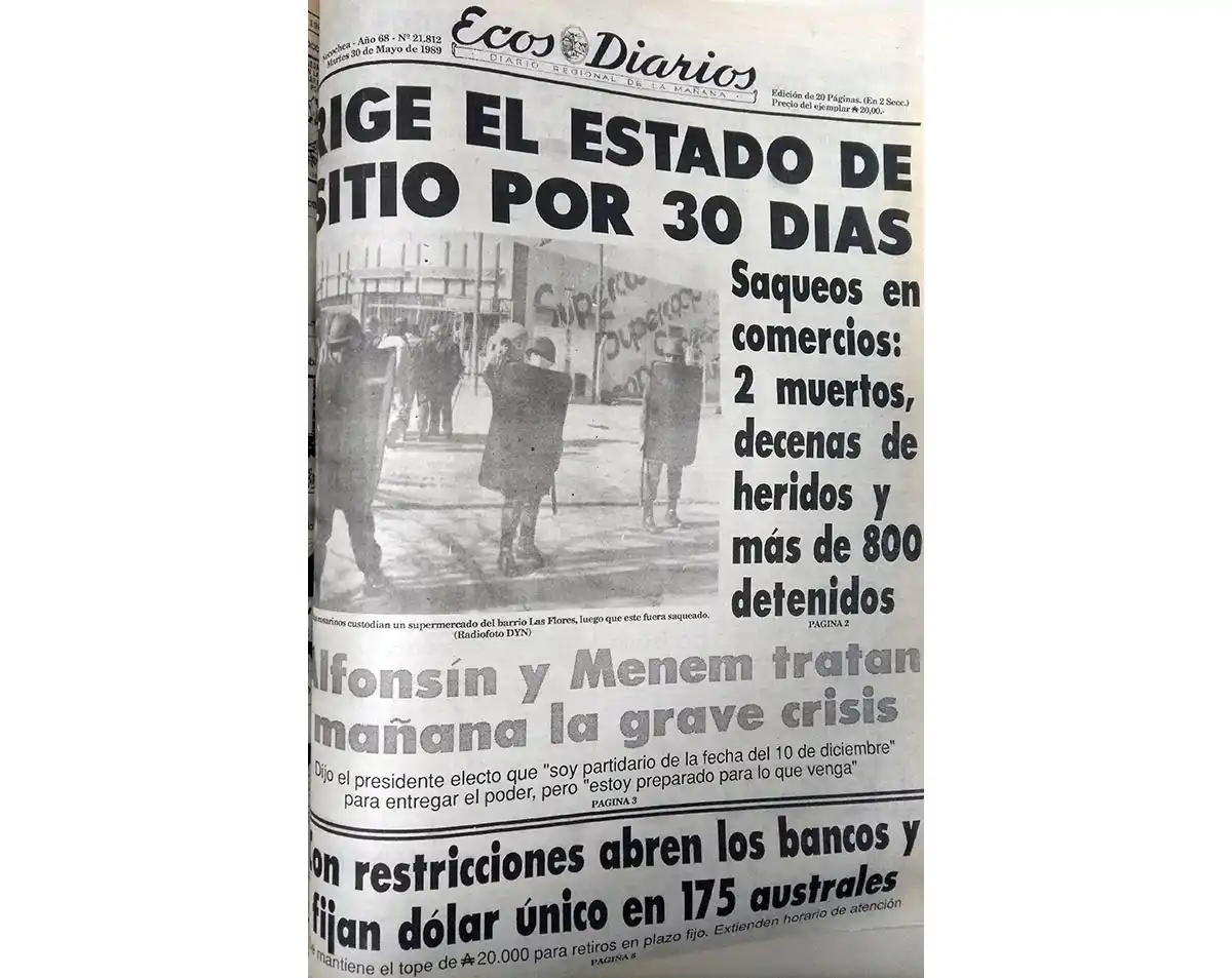 Martes 30 de mayo de 1989