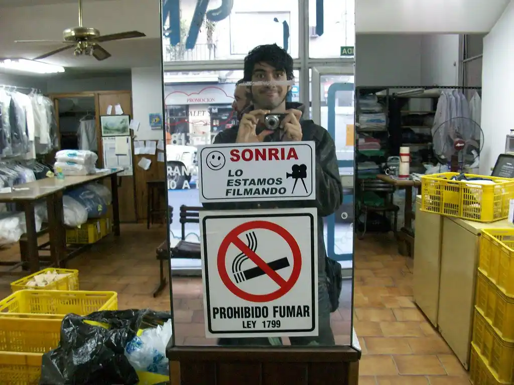 Sonría, lo estamos filmando