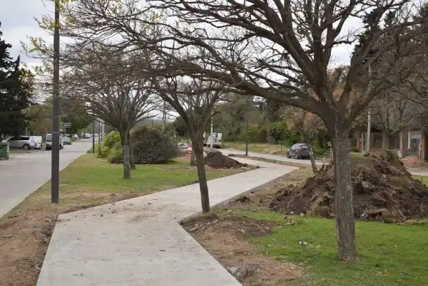La nueva bicisenda permitirá un acceso seguro para alumnos de la Escuela 5 y la Industrial