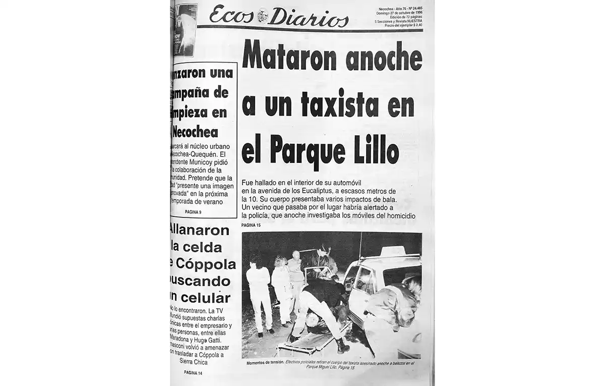 Domingo 27 de octubre de 1996