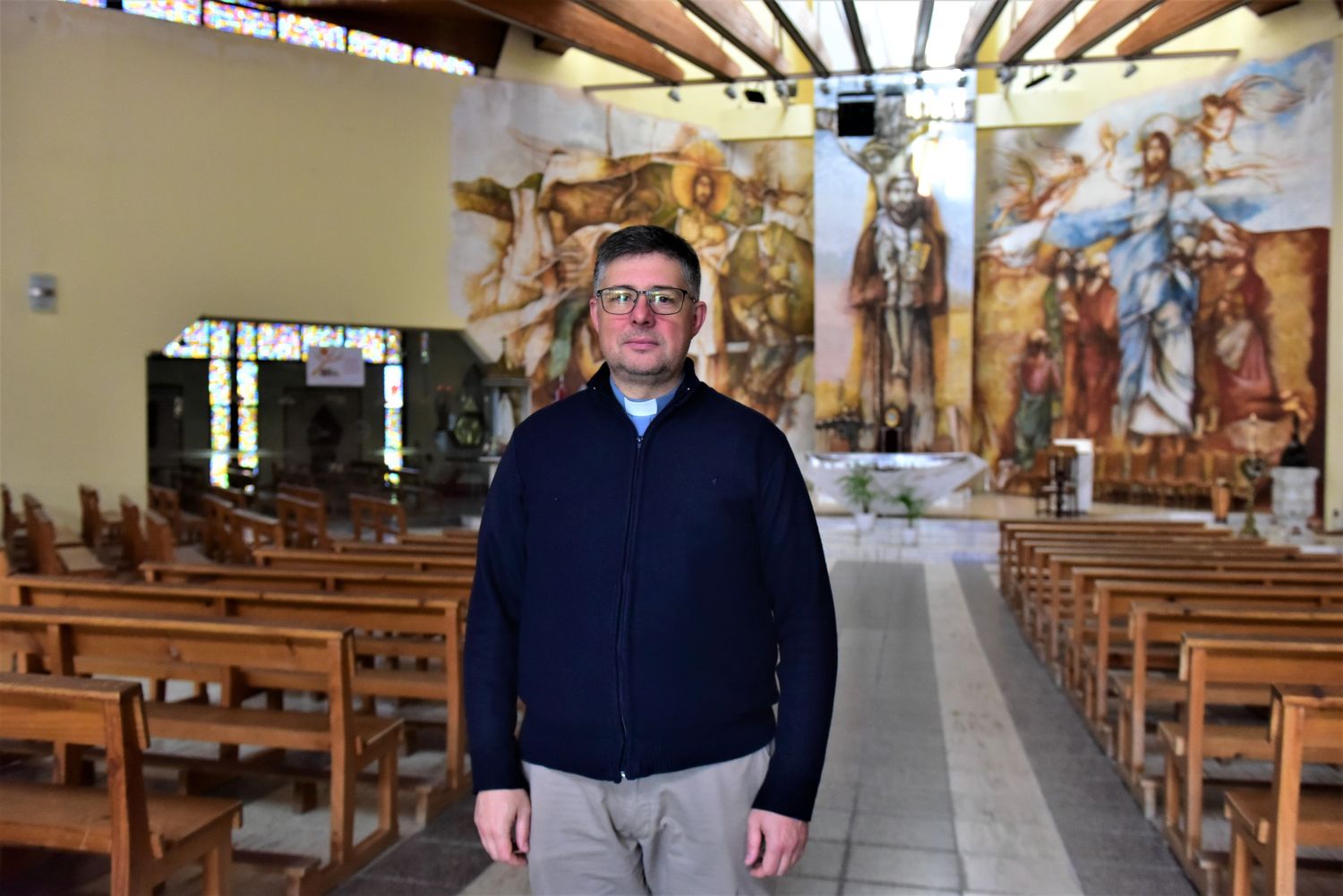 Aunque nos separan de él ocho siglos, San Francisco sigue siendo un santo actual", destacó el sacerdote Gustavo Zaninetti