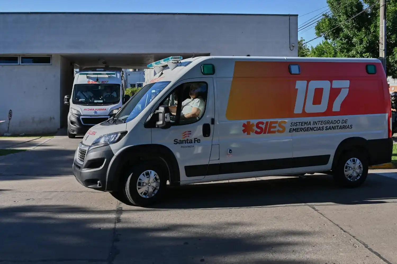 ambulancia sies 107 santa fe rafaela hospital jaime ferre traslado trasladado - 2
