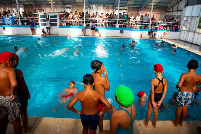 Se realizó una muestra de cierre de la colonia municipal de verano