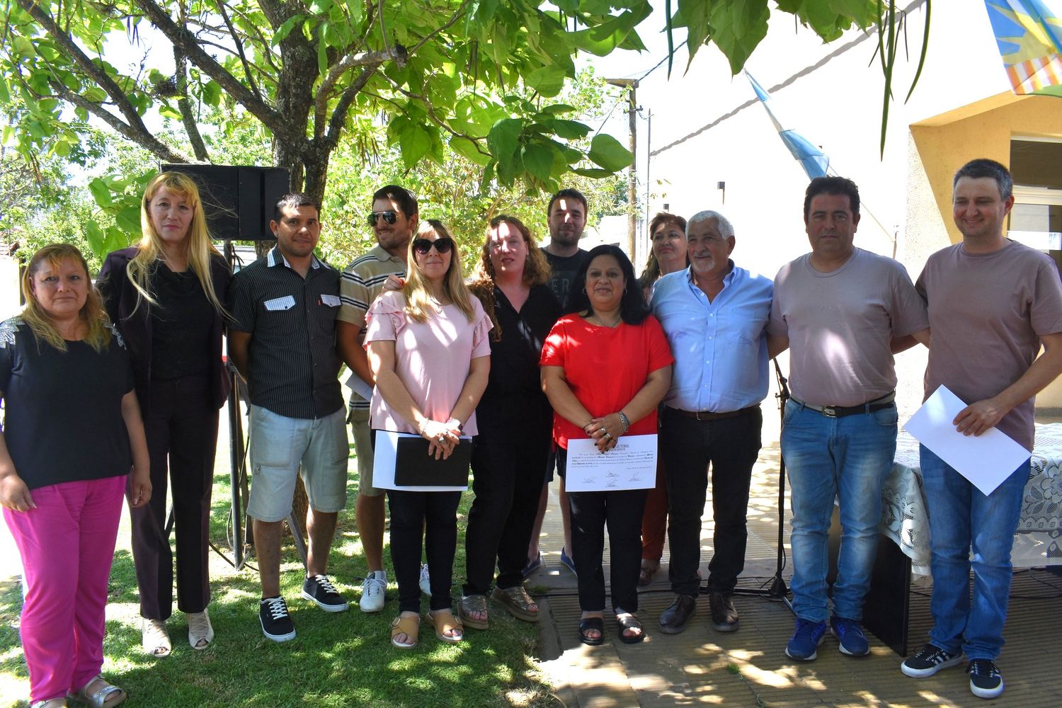 El equipo listo para la gran tarea que los espera por delante