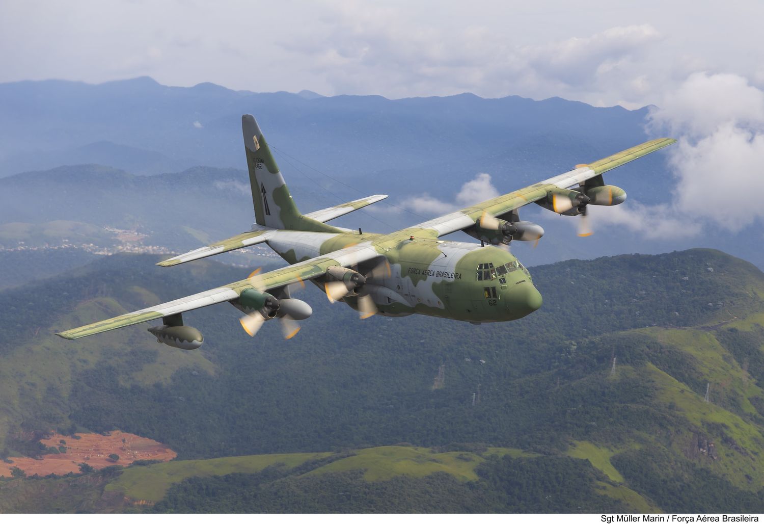 The Brazilian Air Force bid farewell to its last C-130 Hercules after almost 60 years of service.