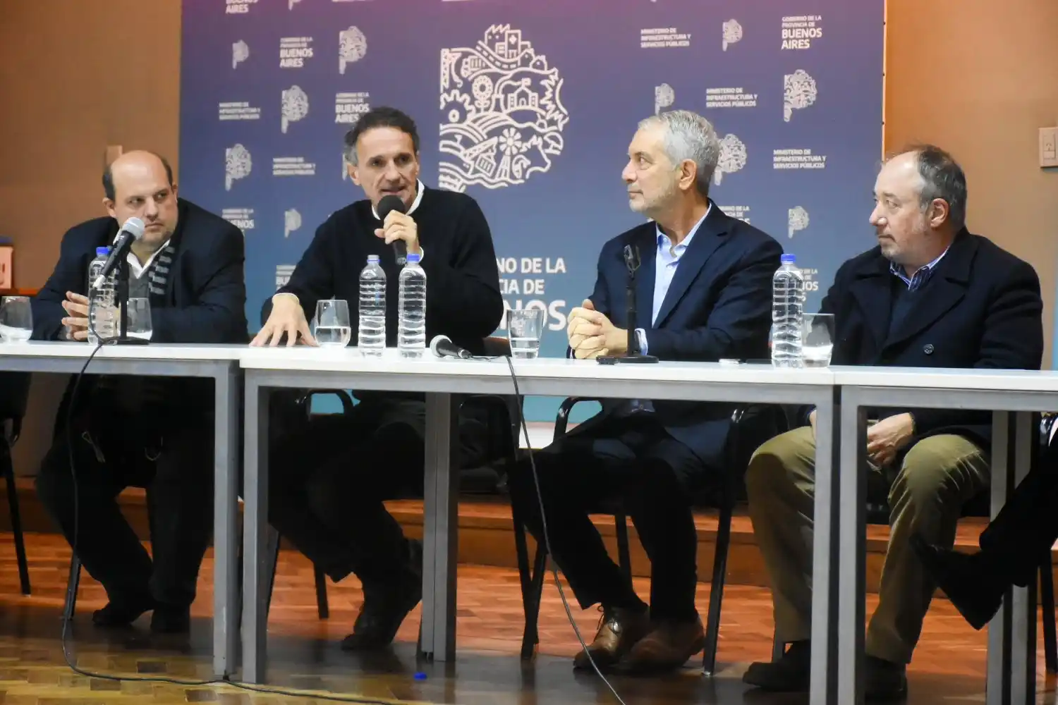 El acto se desarrolló en la sede de Infraestructura en La Plata.