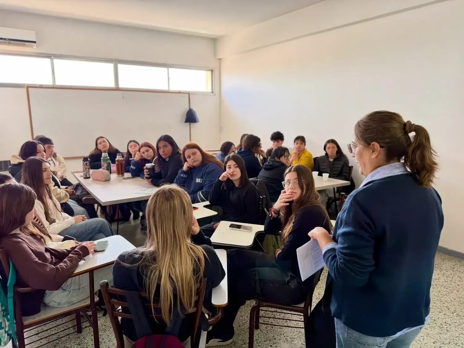 El objetivo es acompañar a los adolescentes en la construcción de un proyecto personal, académico y laboral. Foto: MVT