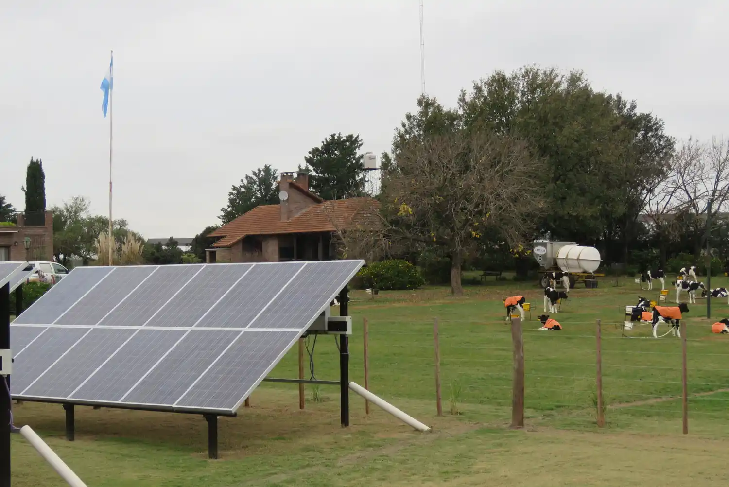 Un tambo impulsado por el sol
