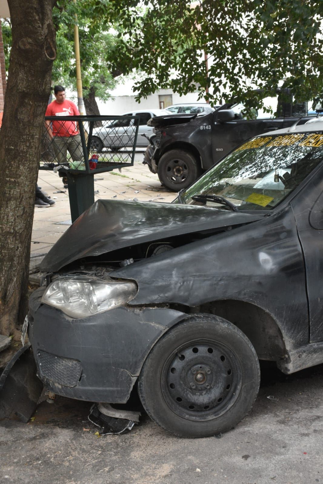 Choque taxi