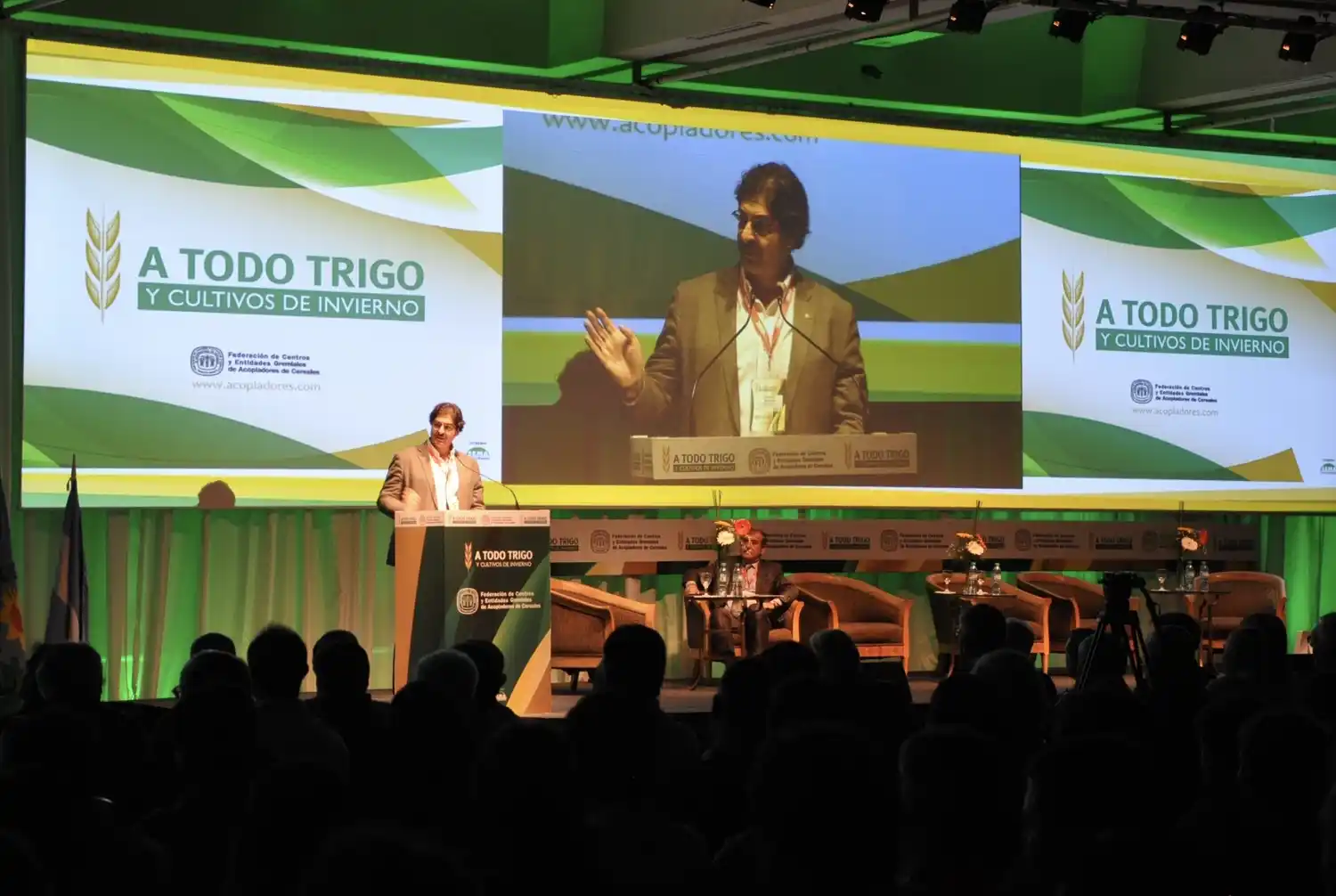 Ministro de Agroindustria bonaerense alentó a productores "a sembrar más" en "A todo trigo"