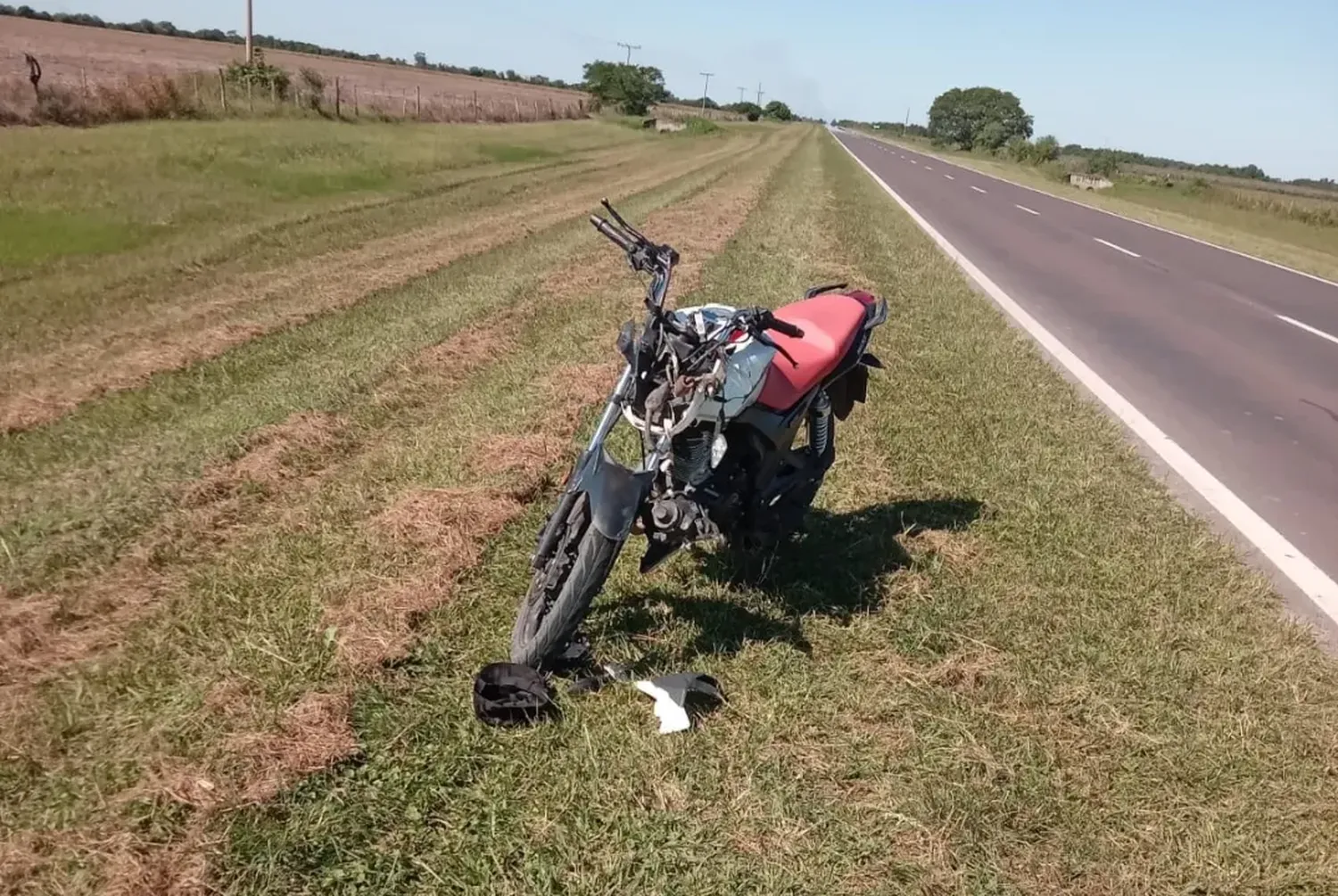 Tragedia en Ruta 97: un vecino murió tras ser embestido por una moto