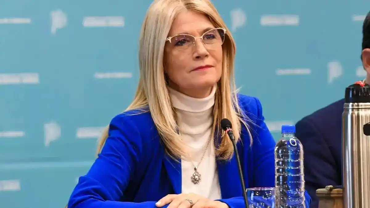 Verónica Magario, vicegobernadora y presidenta del Senado de la Provincia.